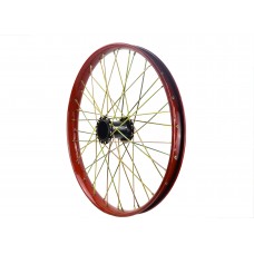 力车轮组【4.5斤铁花毂光轮】